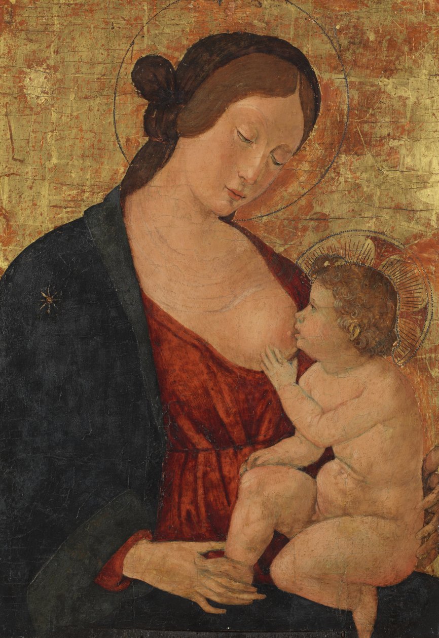Panna a dítě, 15. století od Northern Italian School