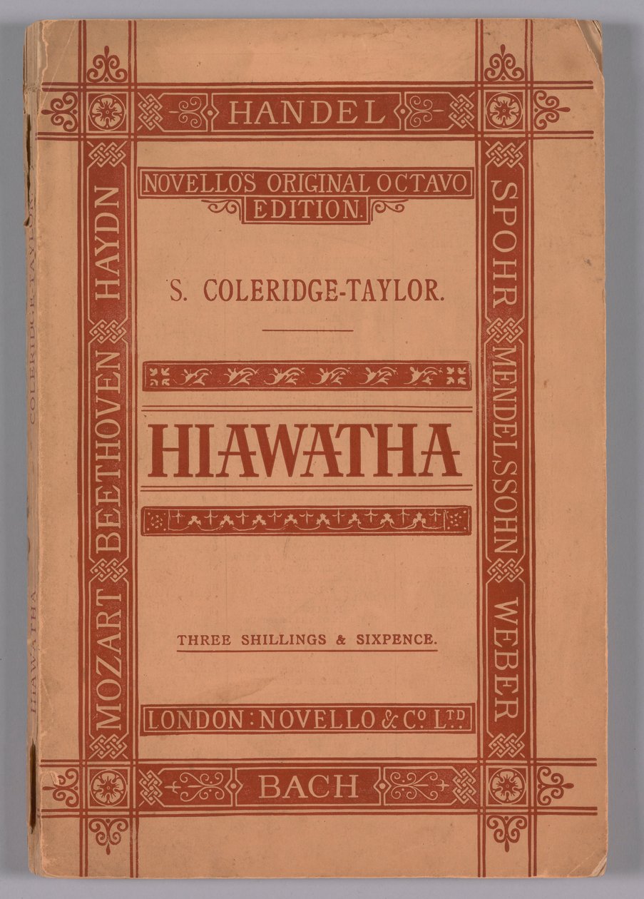 The Song of Hiawatha Op.30, 1900. od Novello and Company