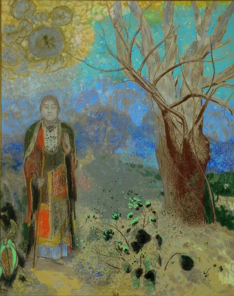 Buddha od Odilon Redon
