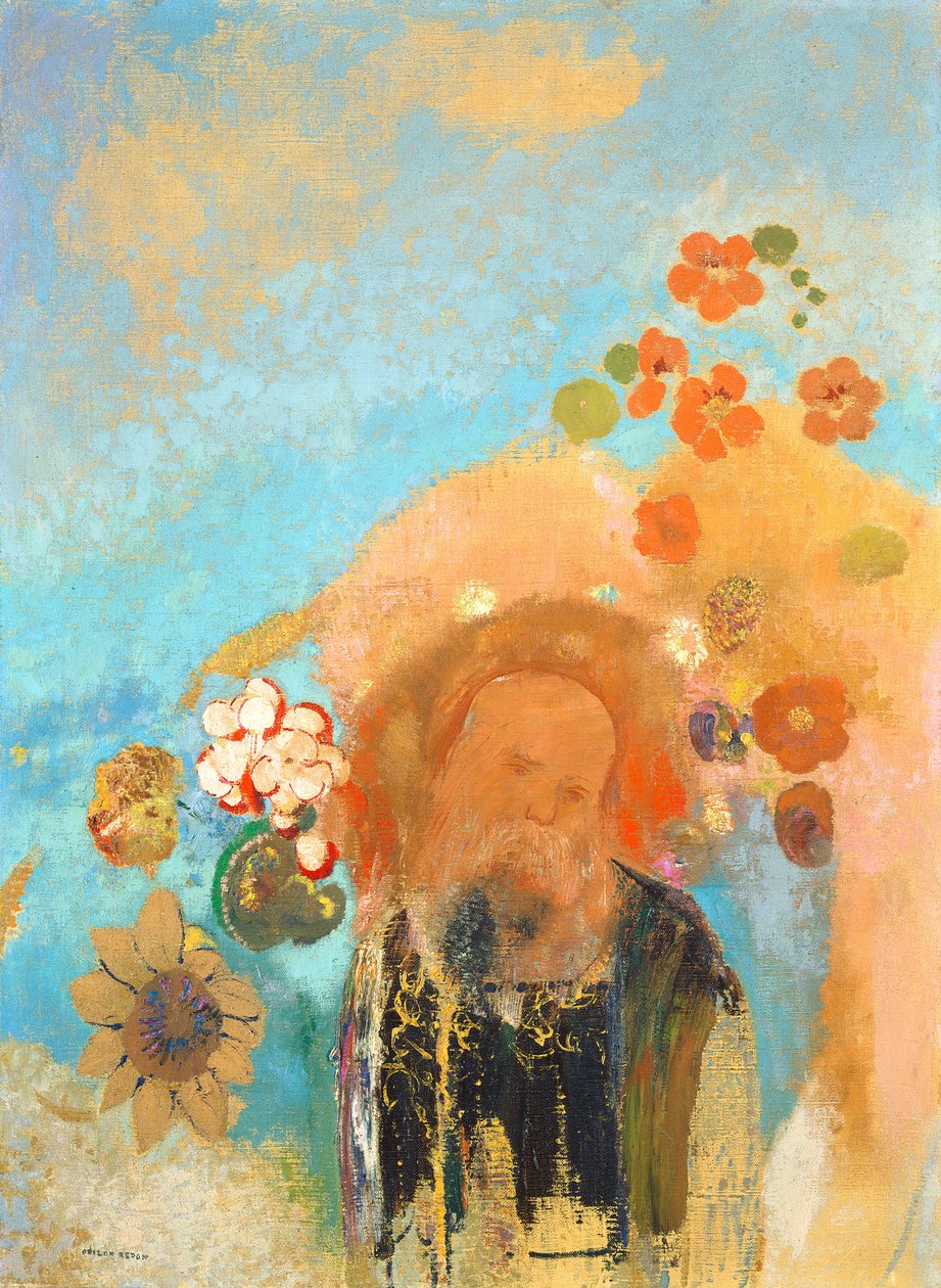 Evokace Roussela, c. 1912 od Odilon Redon