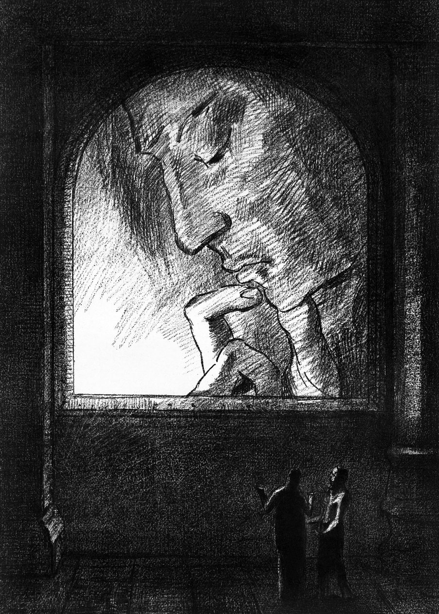 Lumiere, 1893 litho od Odilon Redon