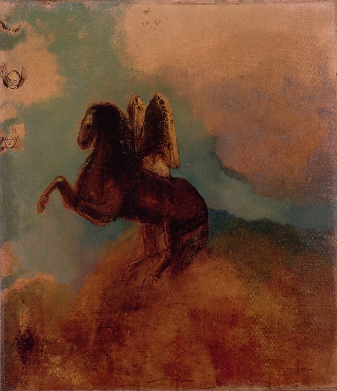 Pegasus, 1914 od Odilon Redon
