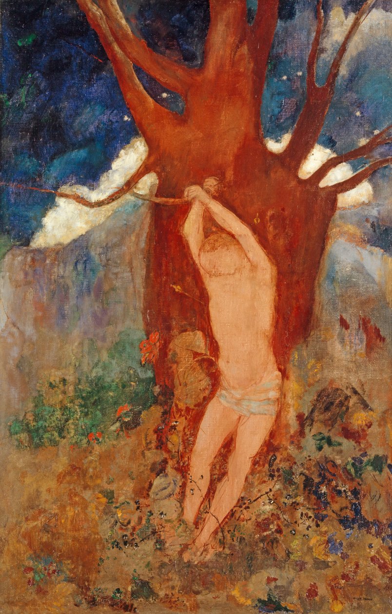 Svatý Šebestián, 1910 od Odilon Redon
