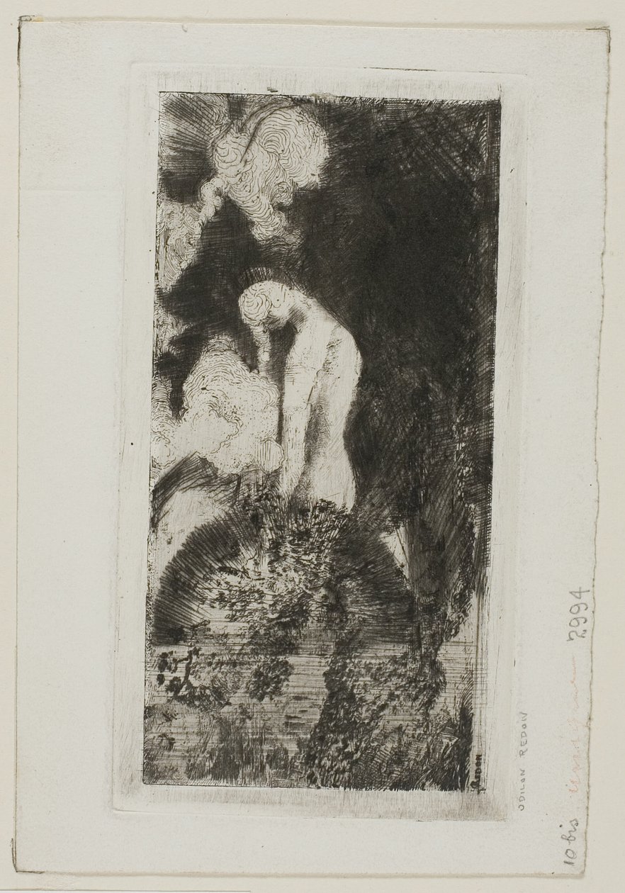 Koupající se od Odilon Redon