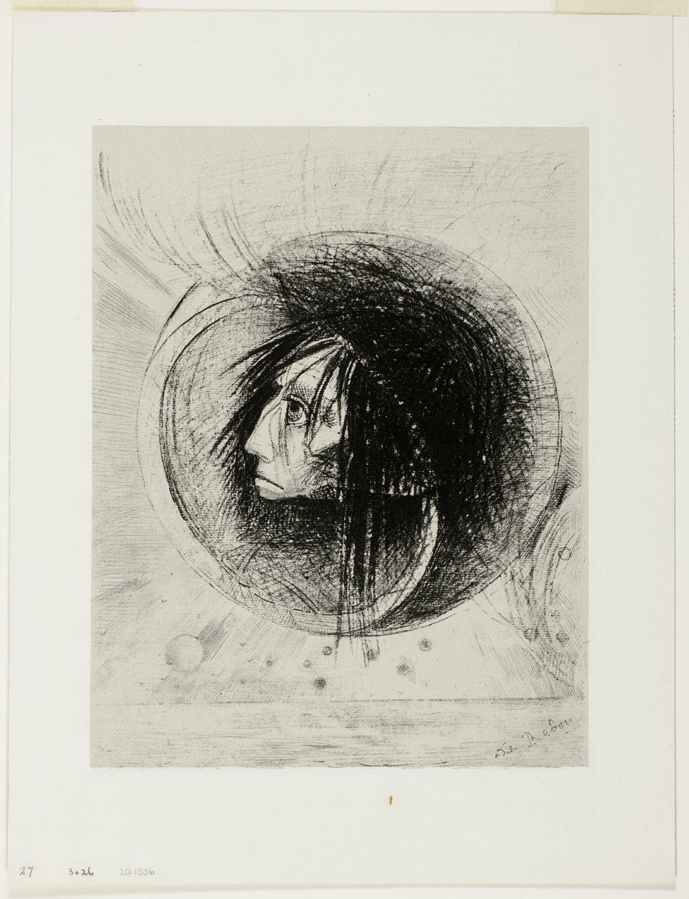 Kvetoucí, deska jedna z In Dreams od Odilon Redon