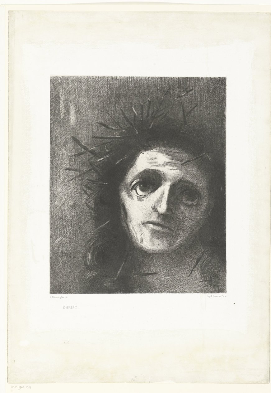Christus Kristus (titul na předmětu) od Odilon Redon