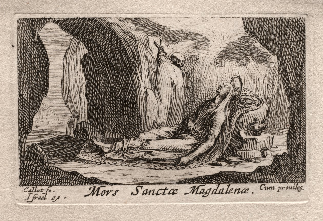 Penitents: Smrt Ste. Madeleine od Odilon Redon