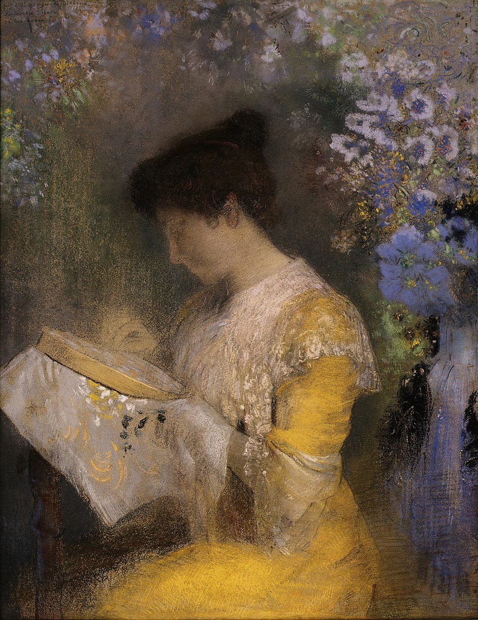 madame Arthur Fontaine od Odilon Redon