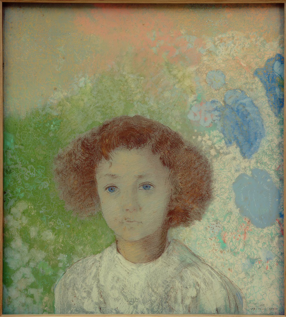 Mademoiselle de Gonet od Odilon Redon