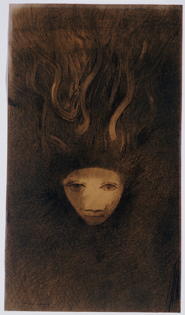 Medúza od Odilon Redon