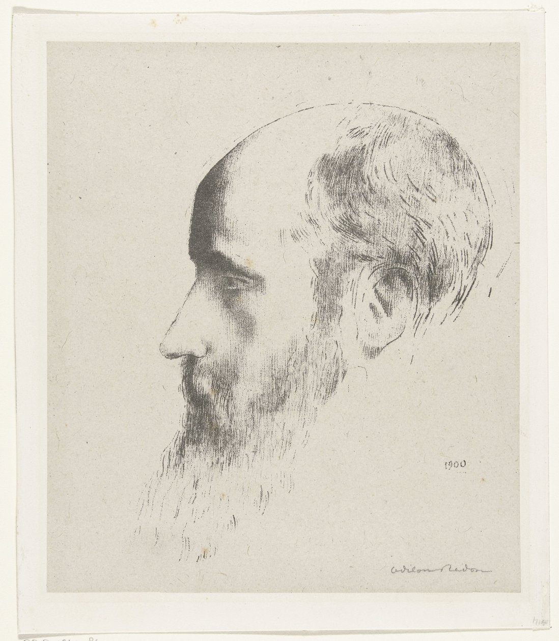 Portrét Edouarda Vuillarda od Odilon Redon