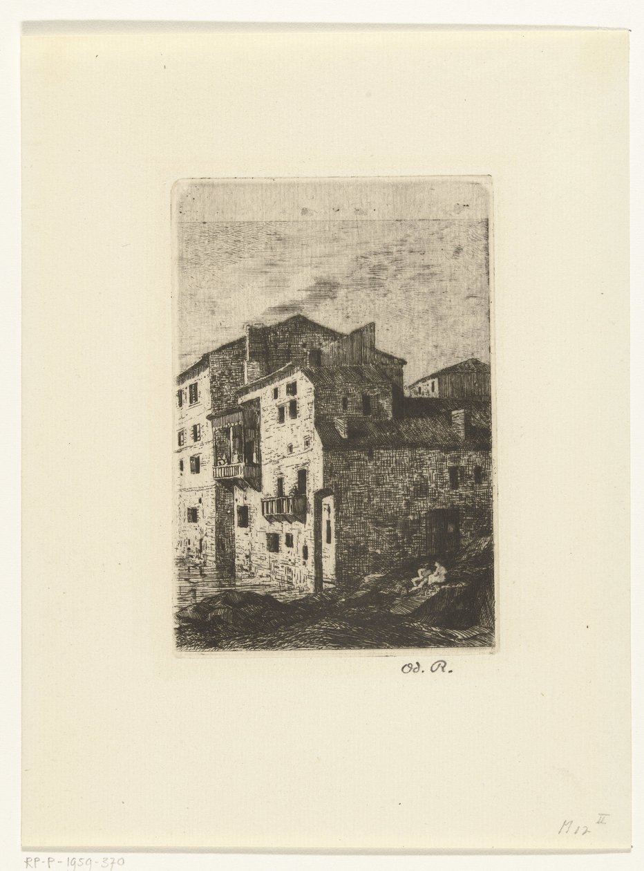 Saint-Jean-Pied-de-Port od Odilon Redon