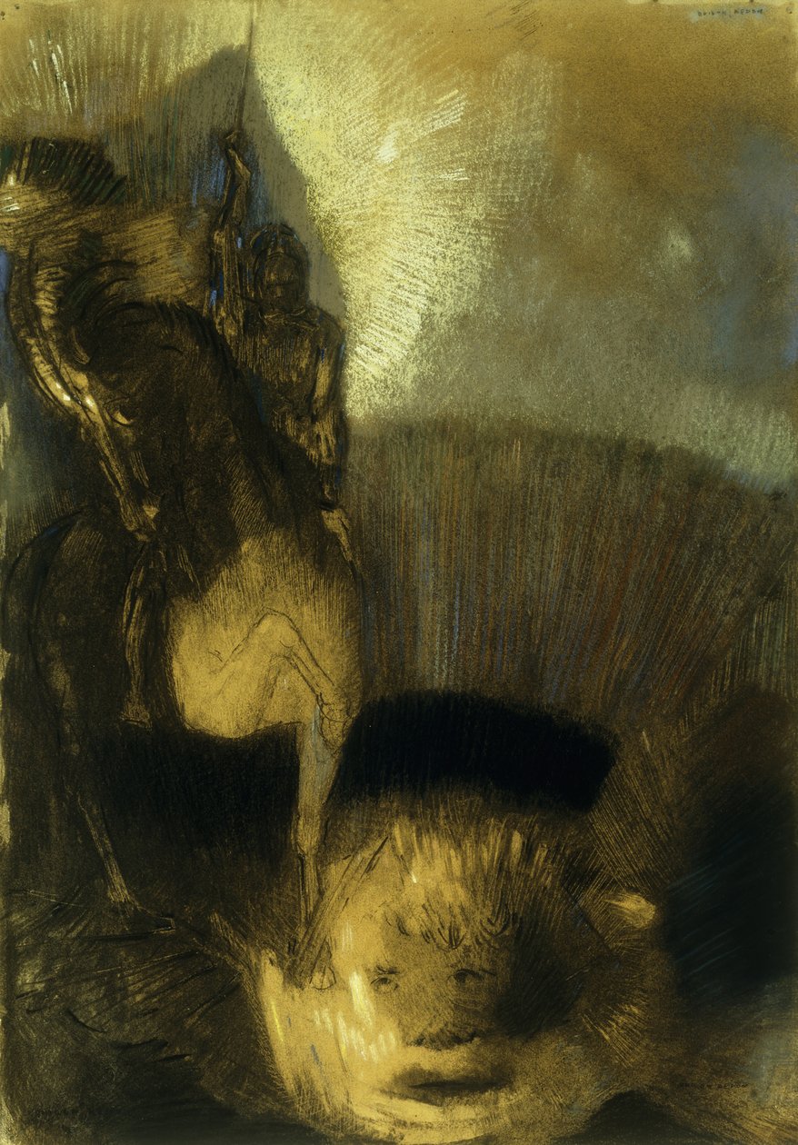 Svatý Jiří, c. 1905 od Odilon Redon