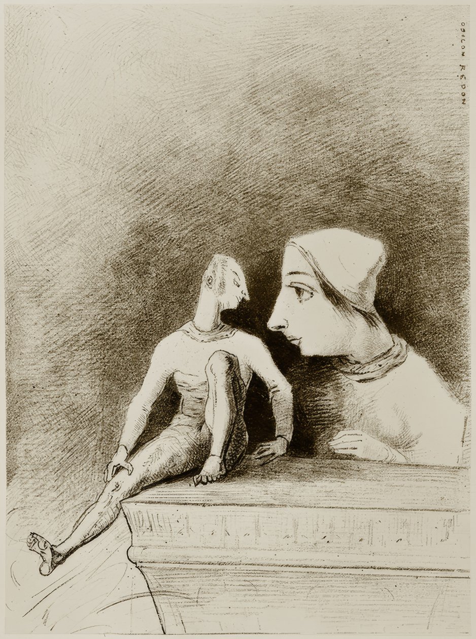 lichocení od Odilon Redon