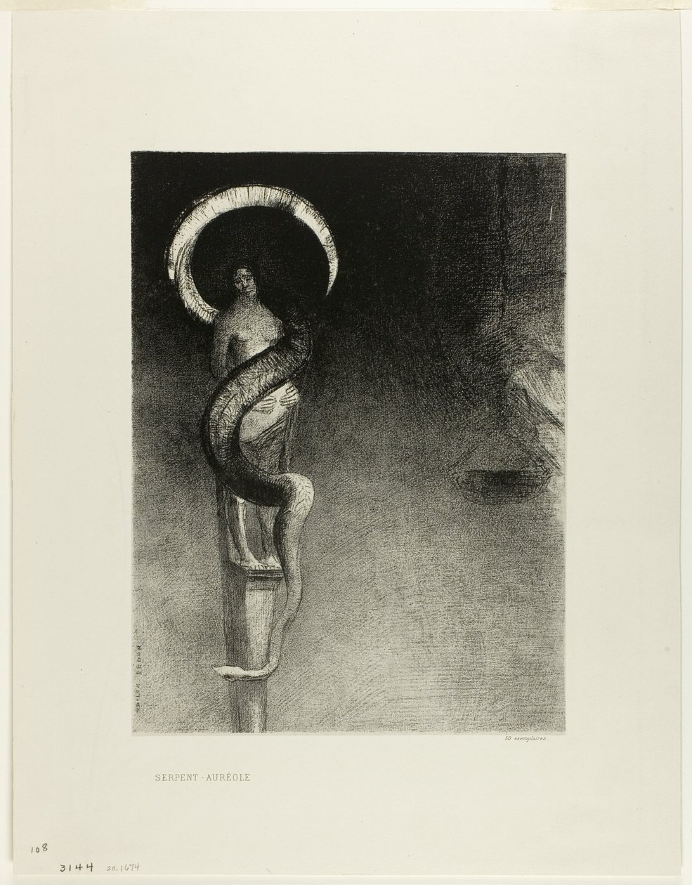 Had Halo od Odilon Redon