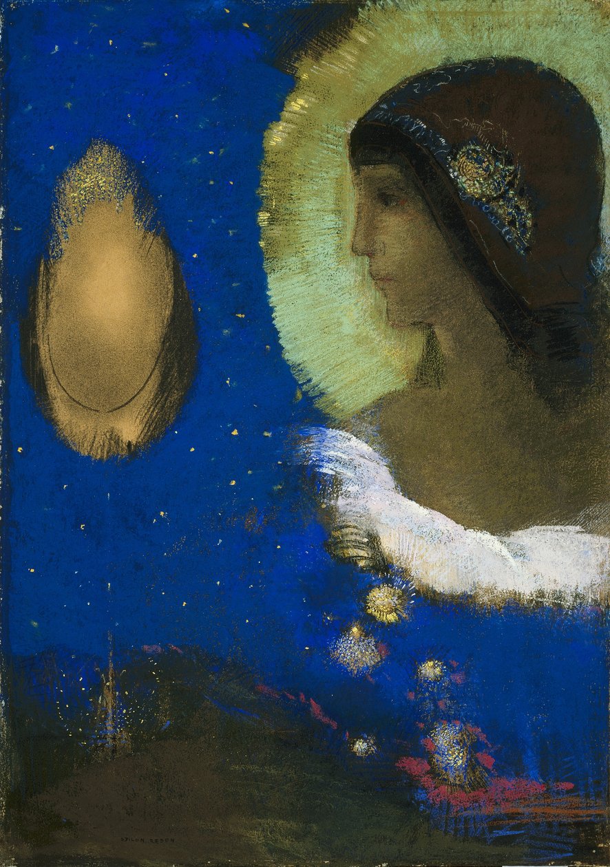 Sita, kolem roku 1893 od Odilon Redon