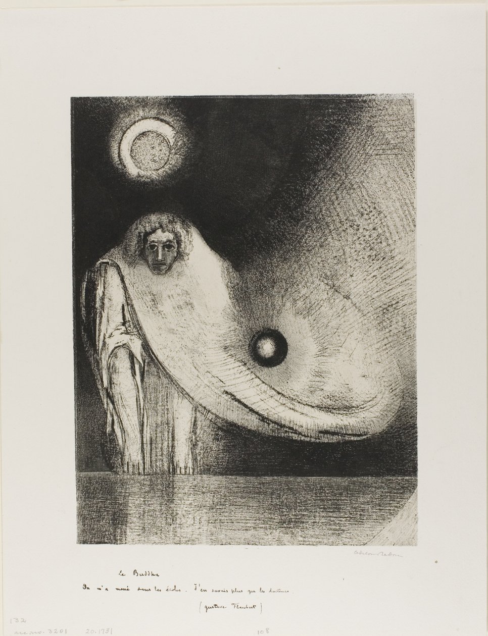 Buddha od Odilon Redon