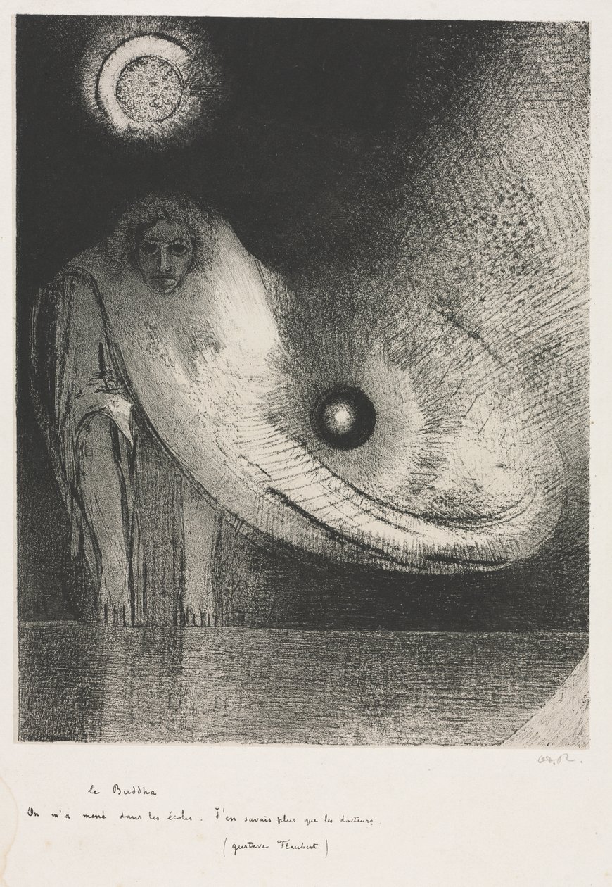 Buddha od Odilon Redon