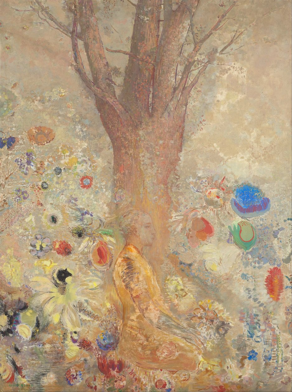 Buddha od Odilon Redon