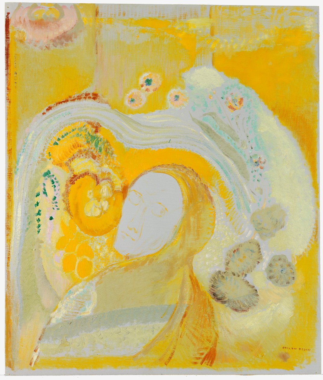 Buddha od Odilon Redon