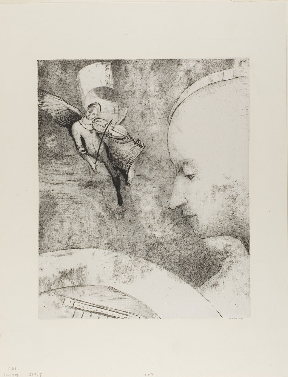 Nebeské umění od Odilon Redon