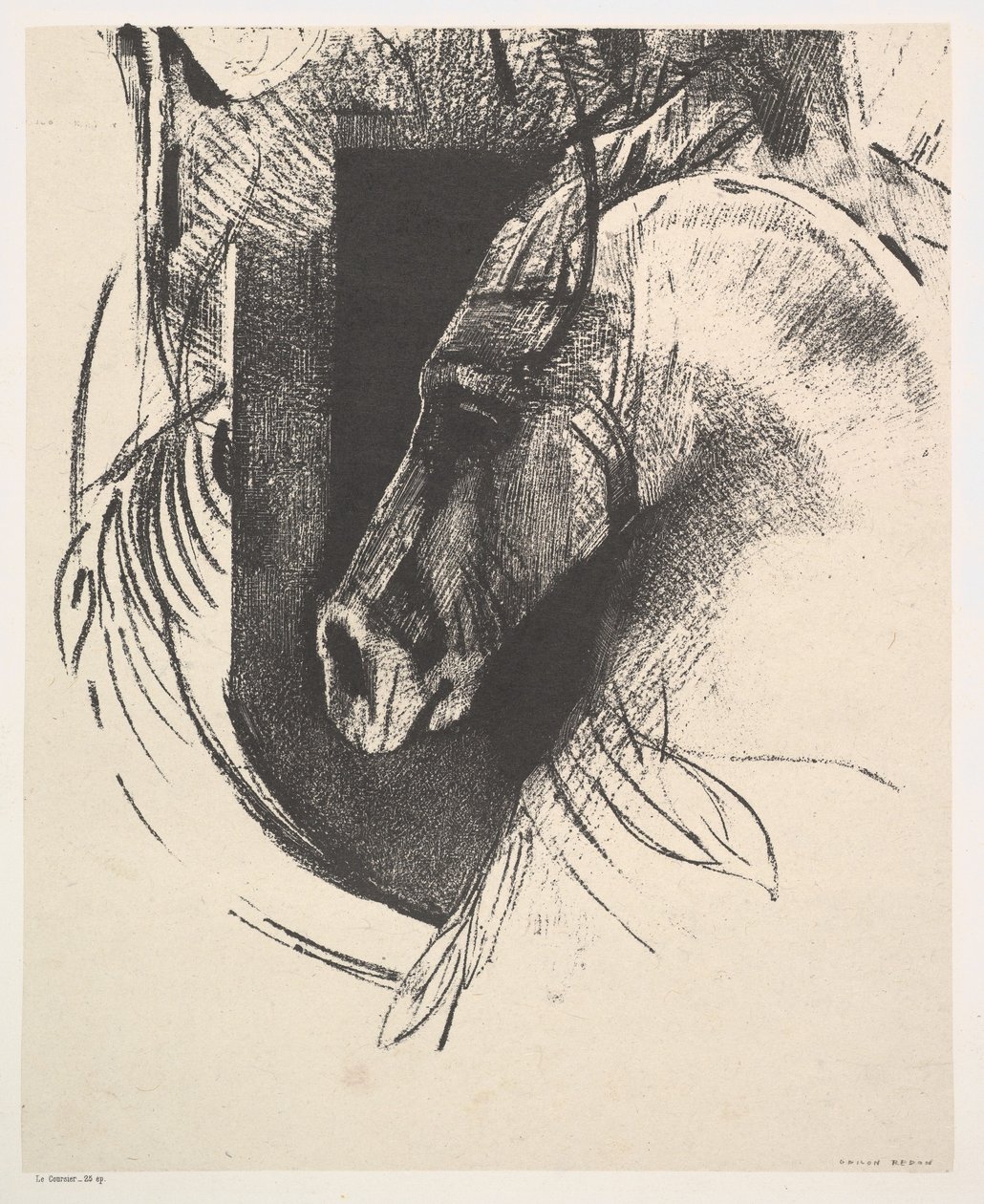 Nabíječka, 1894. od Odilon Redon