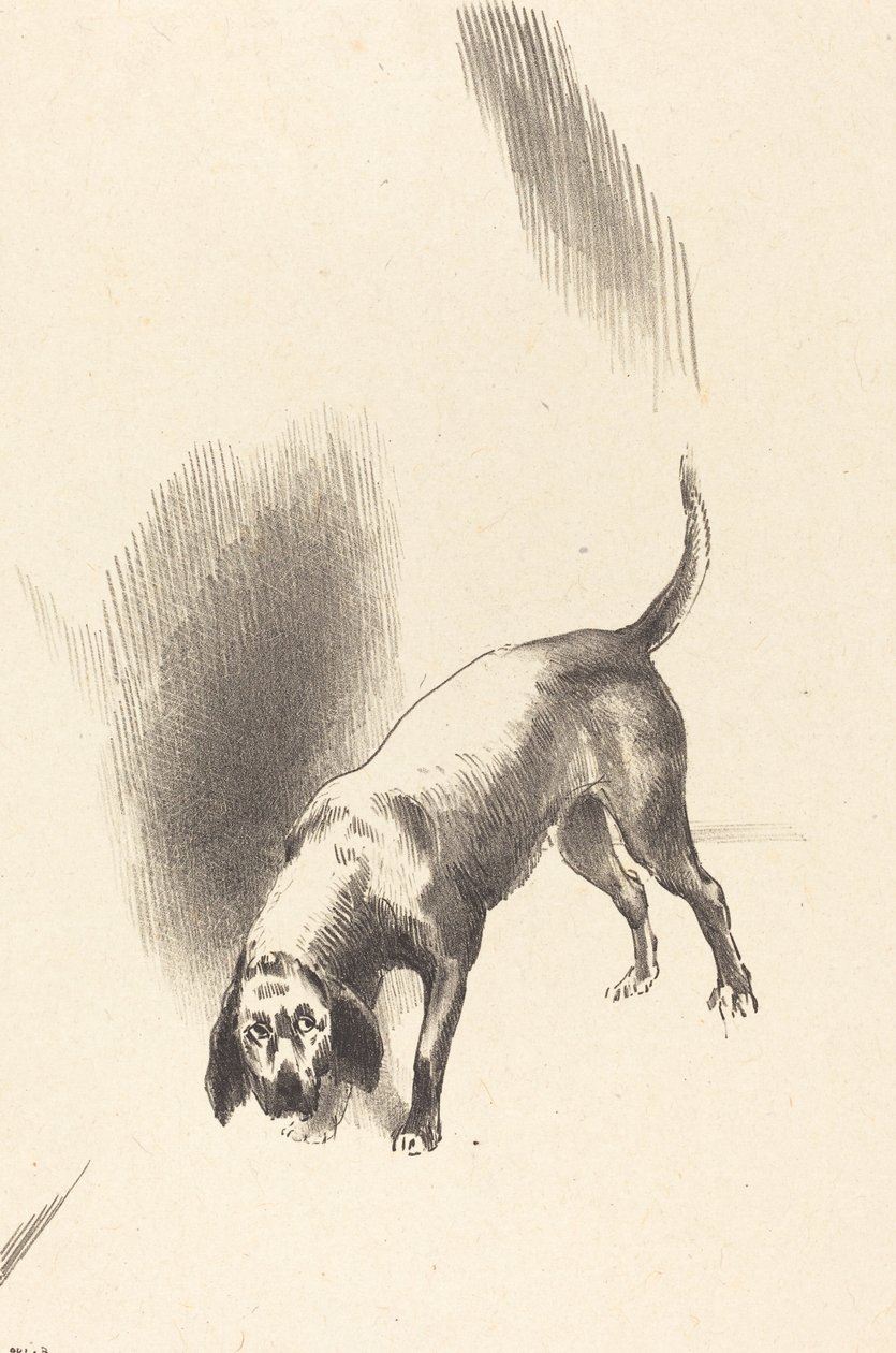 Pes od Odilon Redon