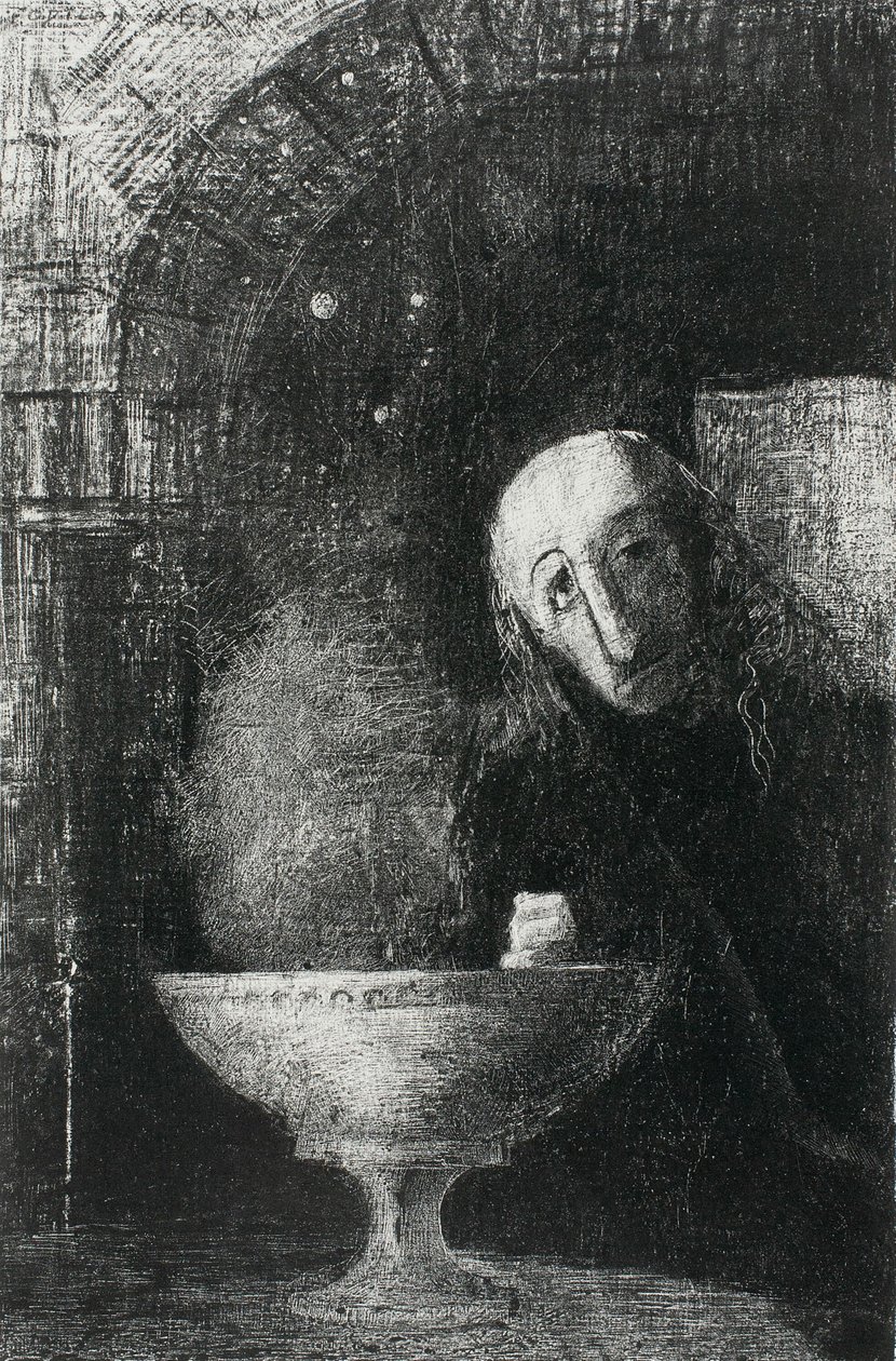 The Infinite Search, from Night od Odilon Redon