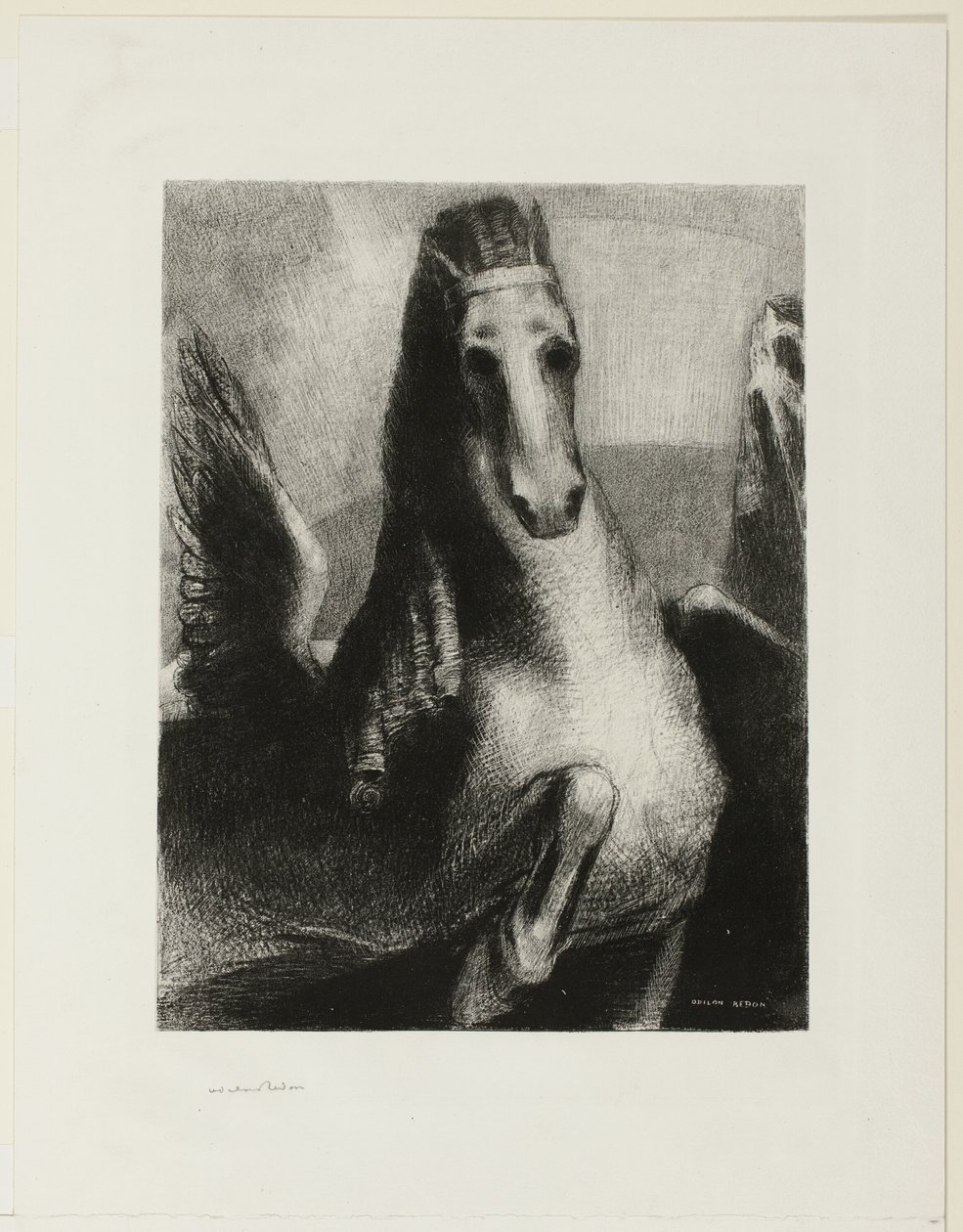 Křídlo od Odilon Redon