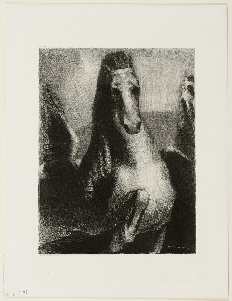 Křídlo od Odilon Redon