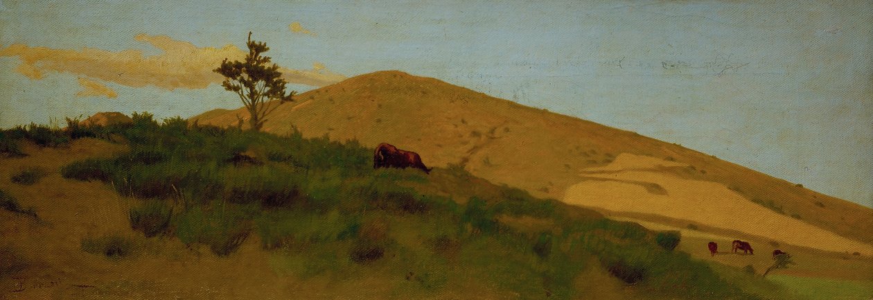 Pastviny od Odoardo Borrani
