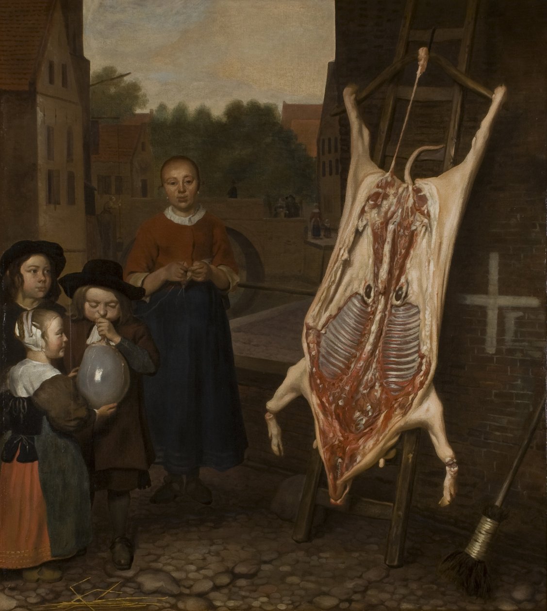 Poražené prase, 1670 od Oever Ten Oever