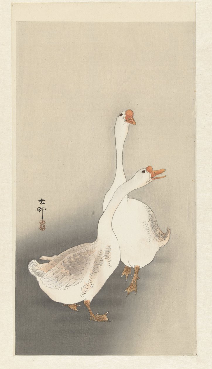 Dvě celé od Ohara Koson