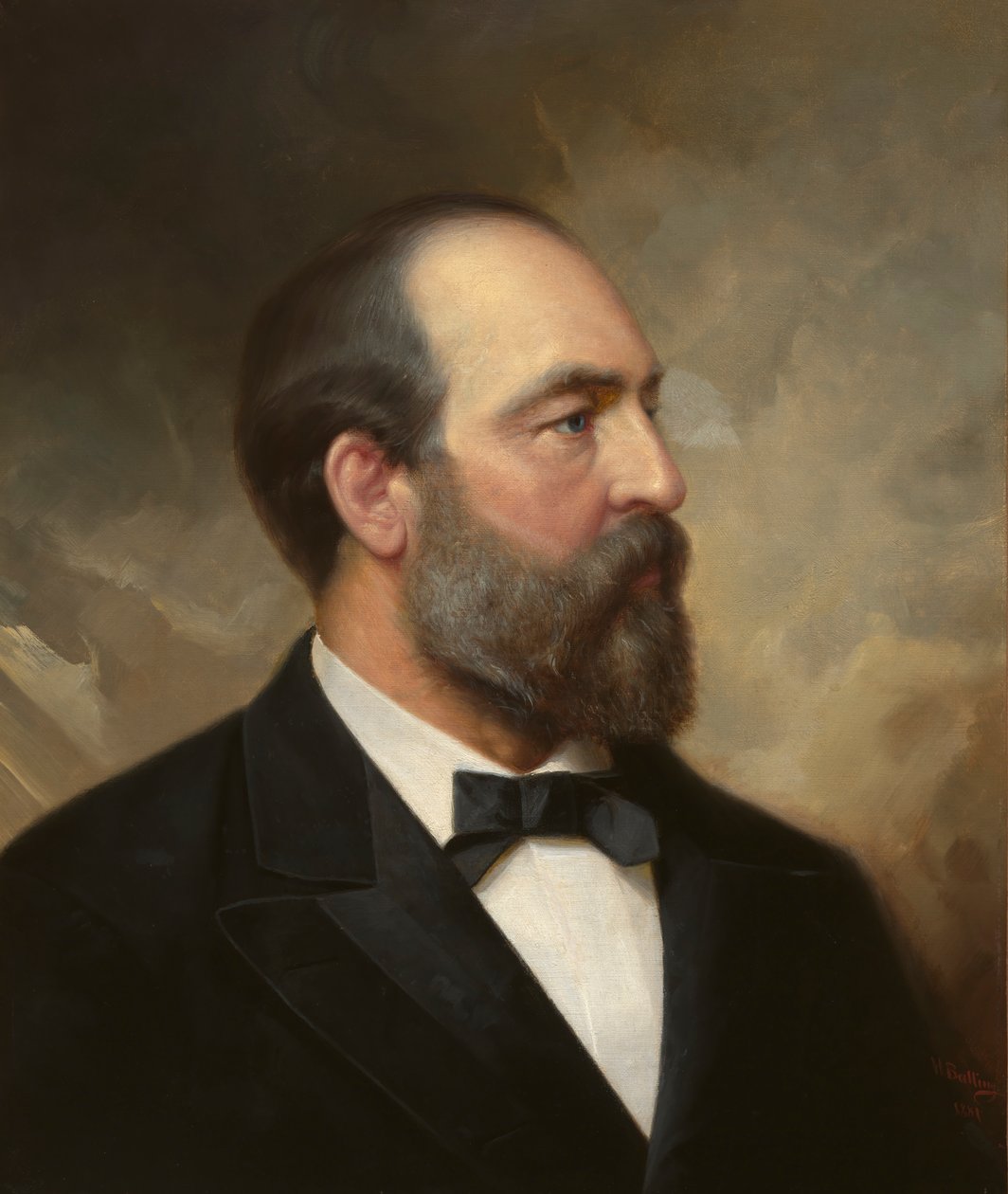 James Garfield, 1881. od Ole Peter Hansen Balling