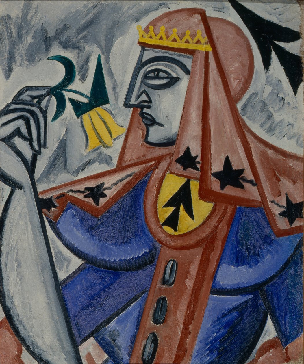 Piková dáma, 1913-1914 od Olga Rozanova