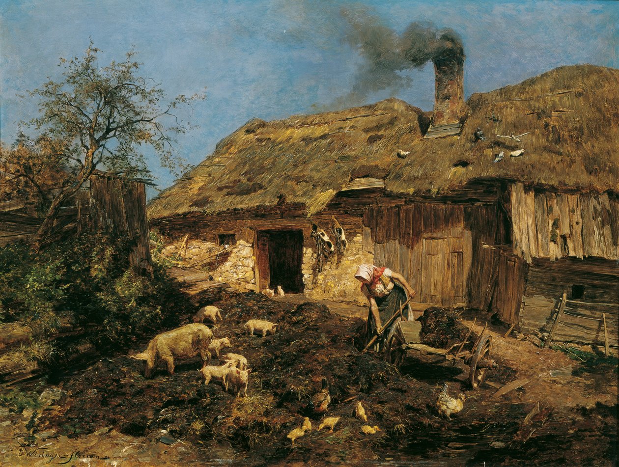 práce na farmě od Olga Wisinger Florian
