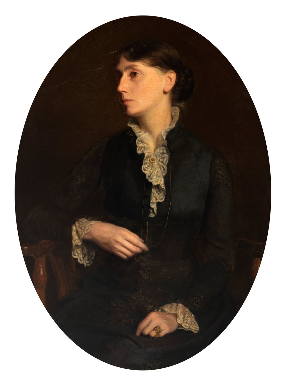 Portrét Fidelia Bridges, n.d. od Oliver Ingraham Lay