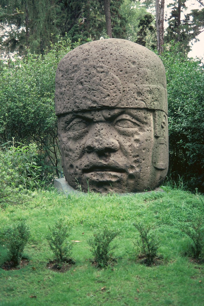 Kolosální hlava od Olmec