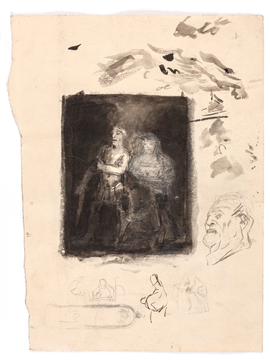 Studie pro "Diogenes" od Oluf Hartmann