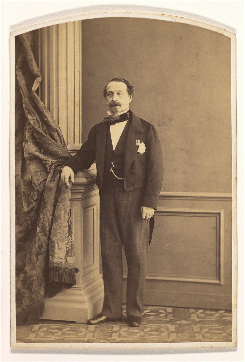 Císař Napoleon III, březen 1860. od Olympe Aguado