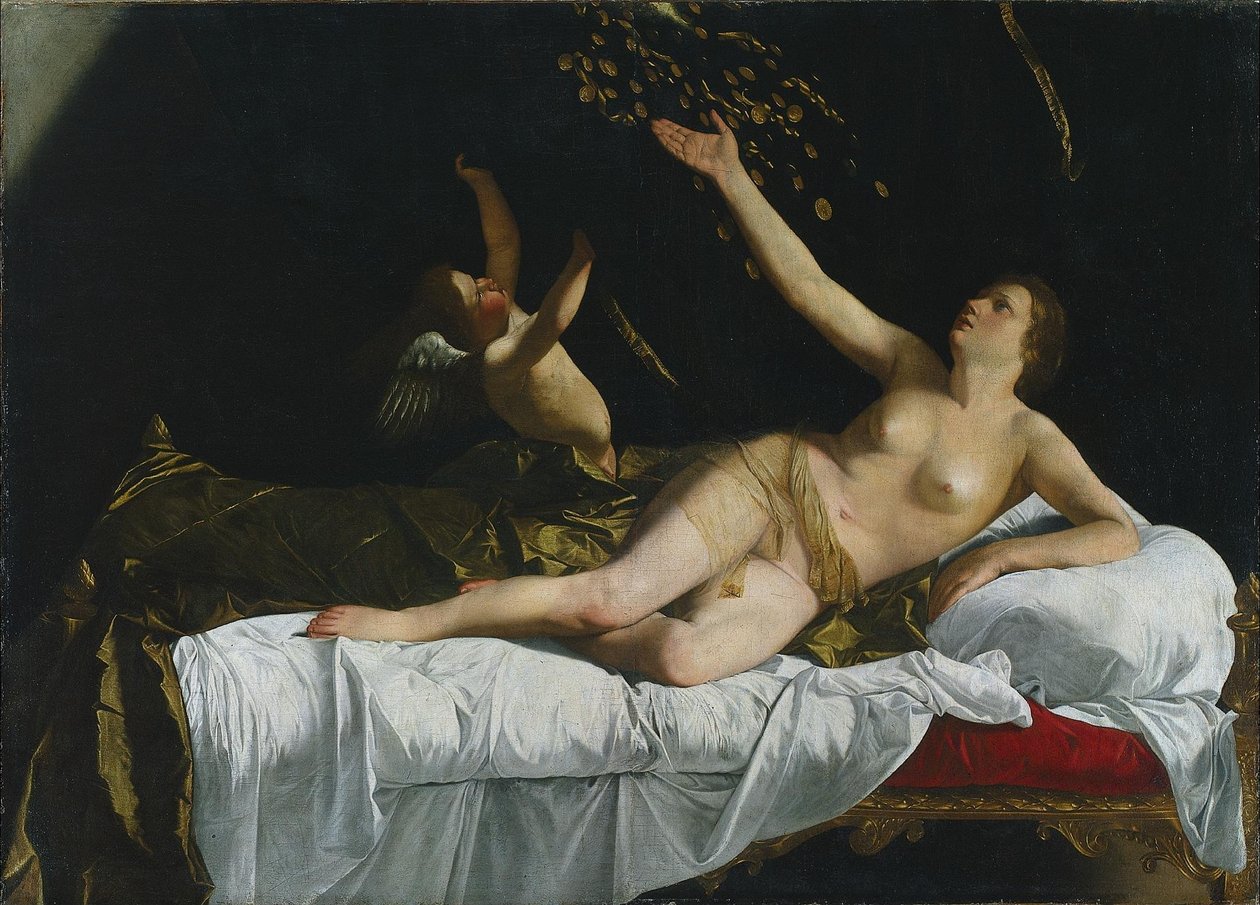 Danaë od Orazio Gentileschi