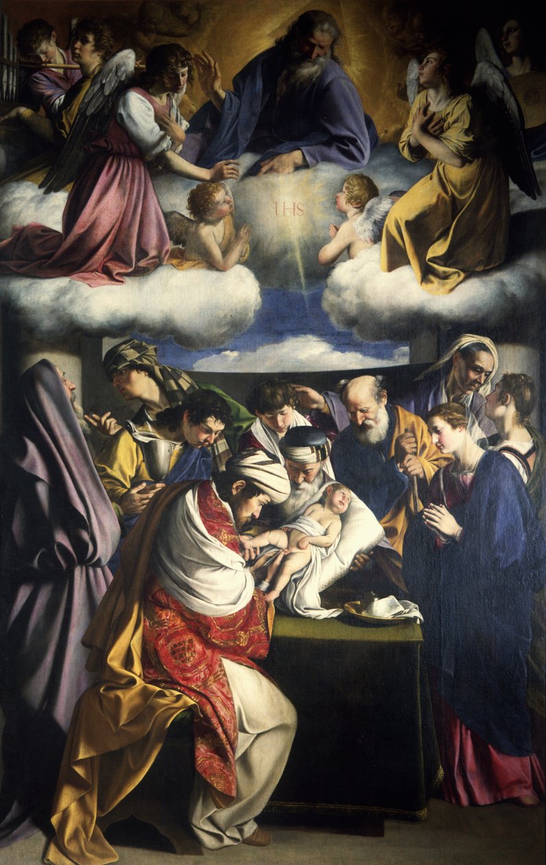 Obřízka Krista, 1607. od Orazio Gentileschi