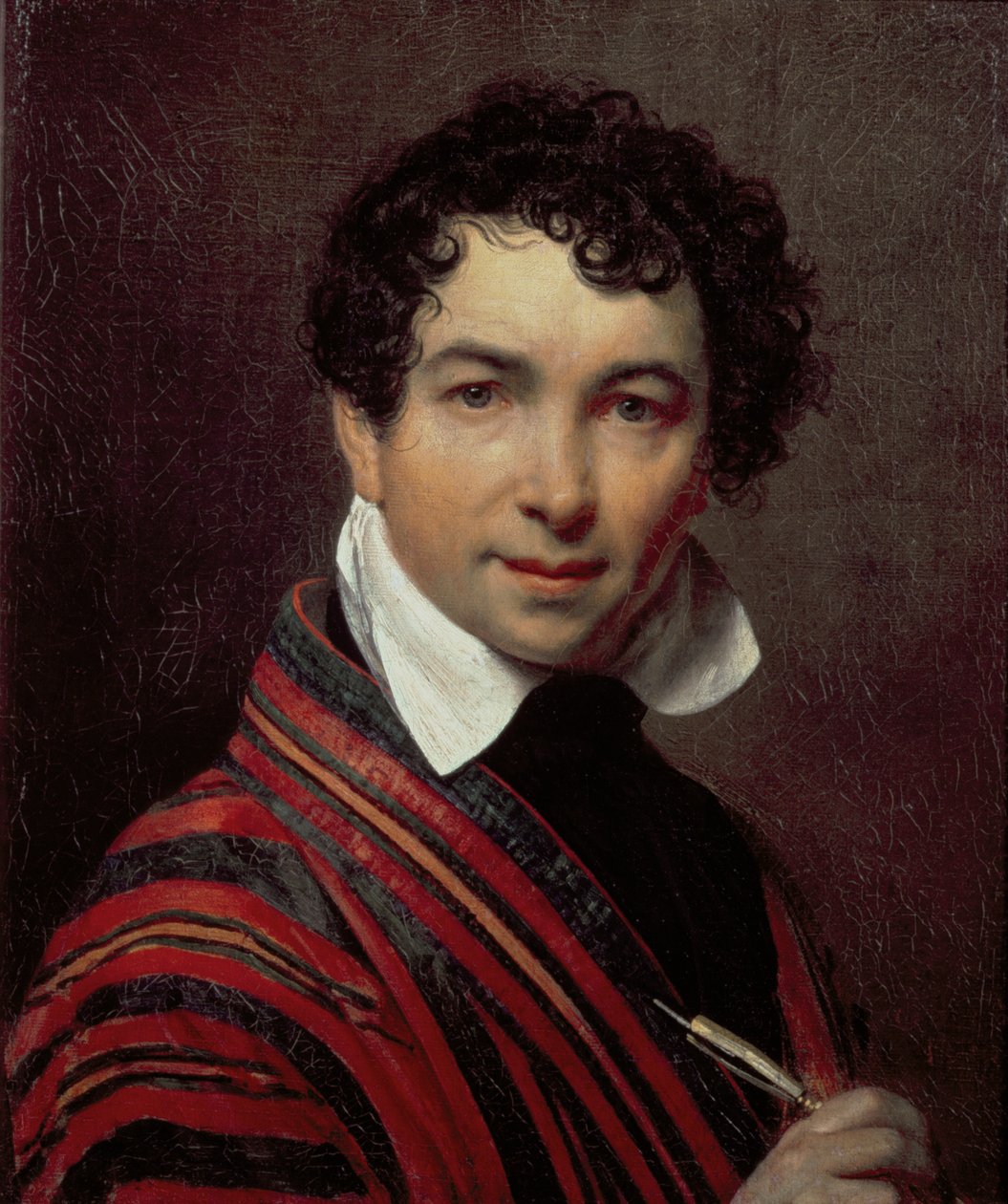 Autoportrét, 1828 od Orest Adamovich Kiprensky