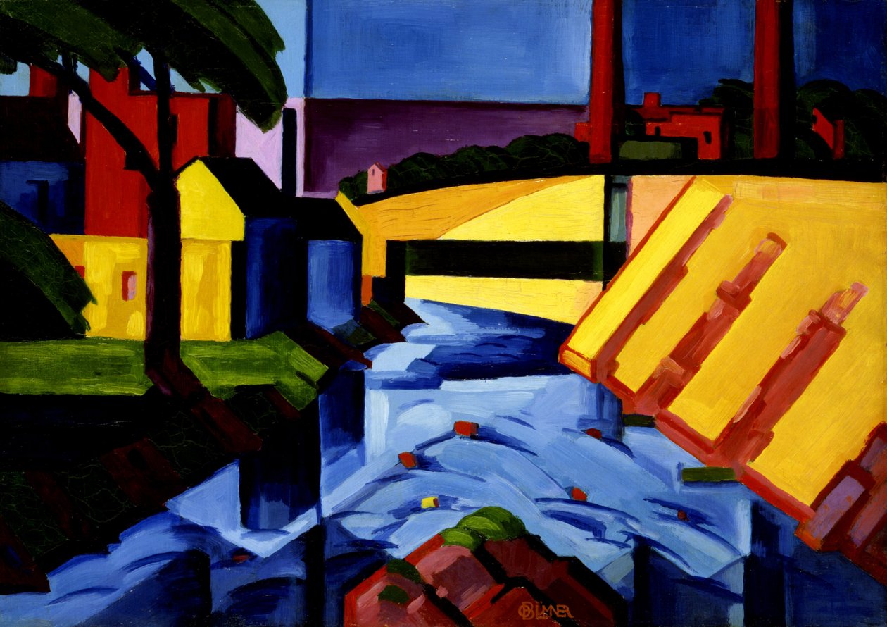 Večerní tóny od Oscar Florianus Bluemner