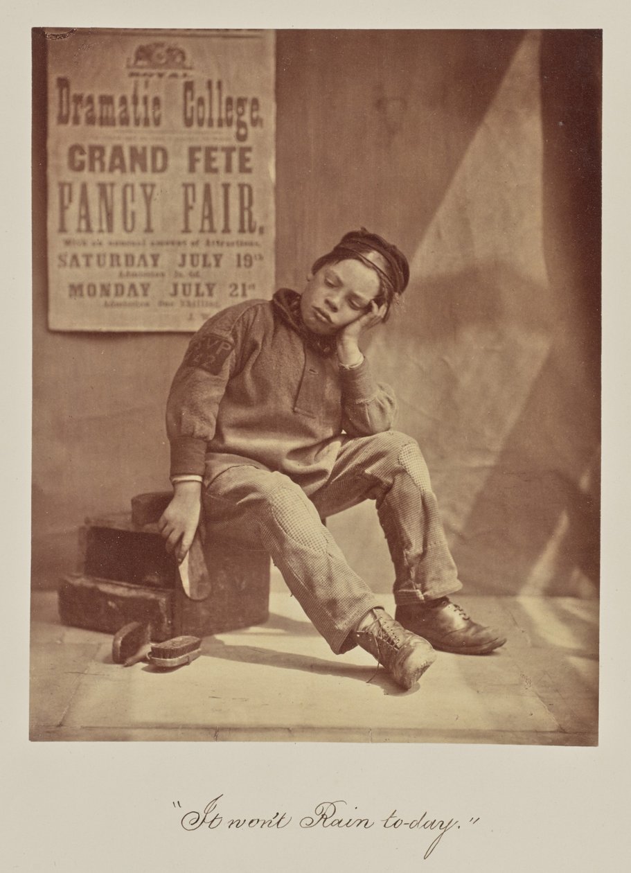 Dnes nebude pršet od Oscar Gustave Rejlander