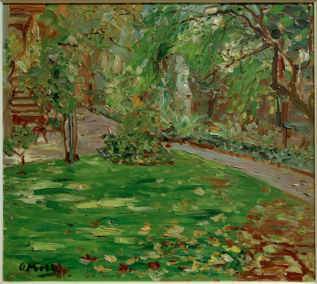 Jardin du Luxembourg I od Oskar Moll