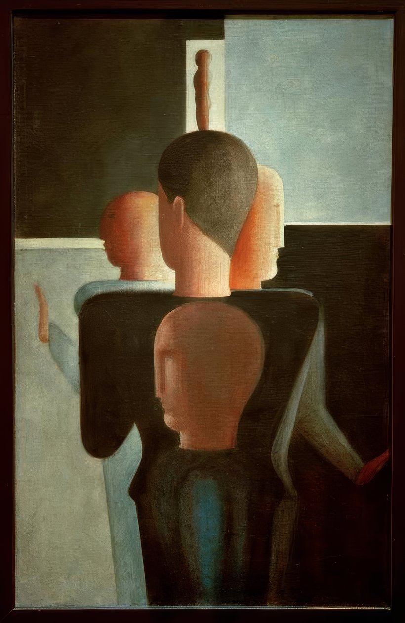 Soustředná skupina od Oskar Schlemmer