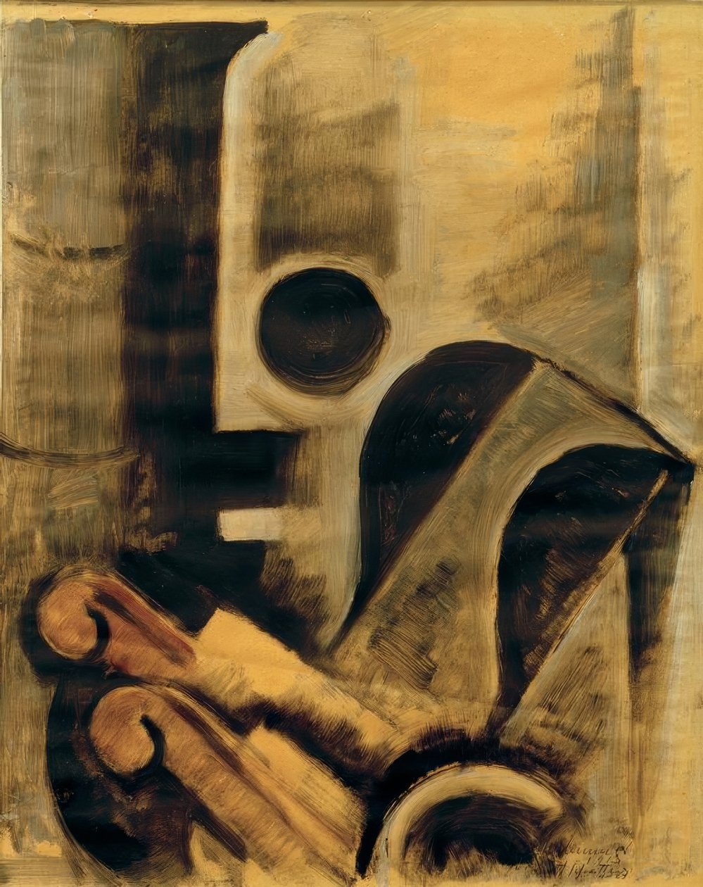 Trouba a křeslo III od Oskar Schlemmer