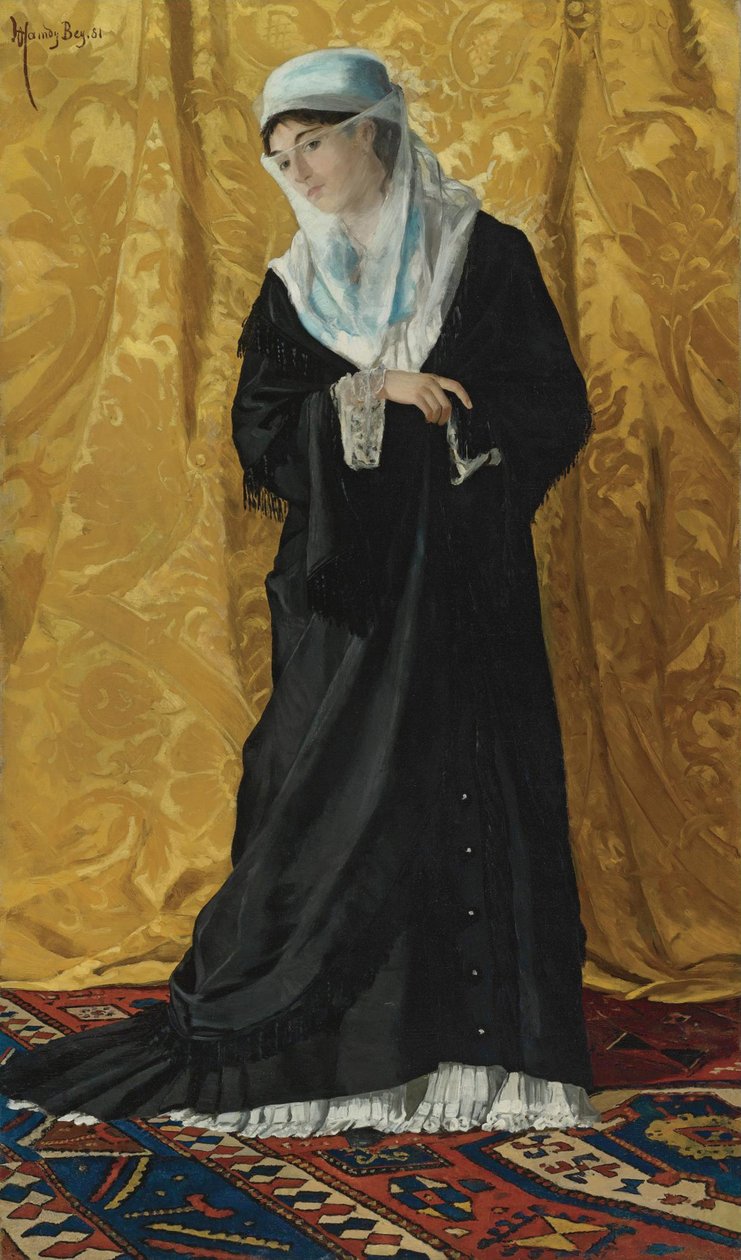 Paní z Konstantinopole od Osman Hamdi Bey