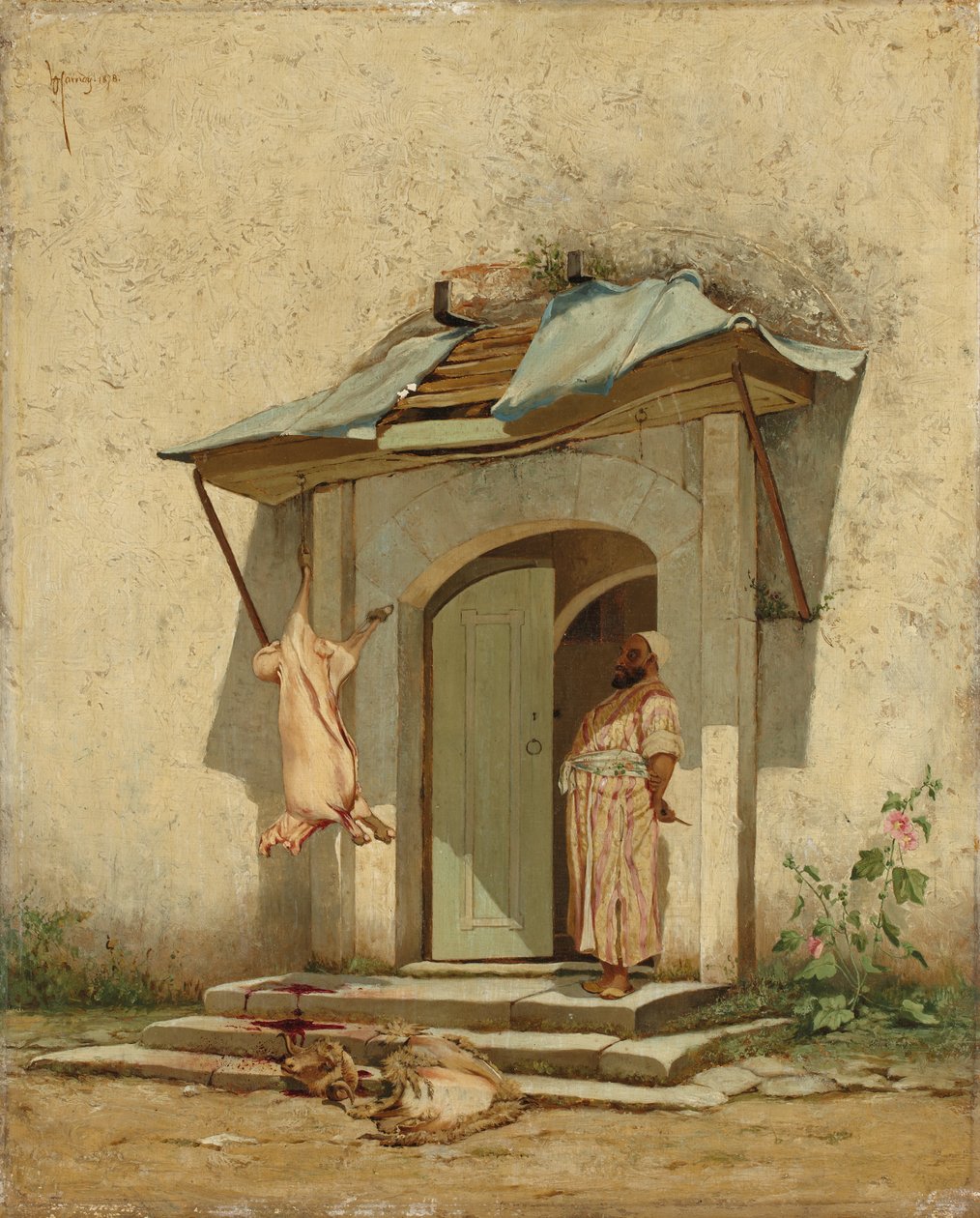 Osmanský řezník, 1878 od Osman Hamdi Bey